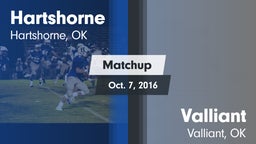 Matchup: Hartshorne High vs. Valliant  2016