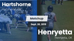 Matchup: Hartshorne High vs. Henryetta  2019