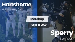 Matchup: Hartshorne High vs. Sperry  2020