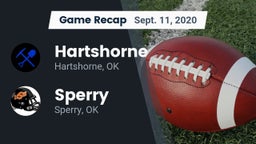 Recap: Hartshorne  vs. Sperry  2020