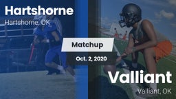 Matchup: Hartshorne High vs. Valliant  2020