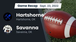 Recap: Hartshorne  vs. Savanna  2022