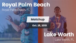 Matchup: Royal Palm Beach vs. Lake Worth  2019