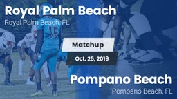 Matchup: Royal Palm Beach vs. Pompano Beach  2019
