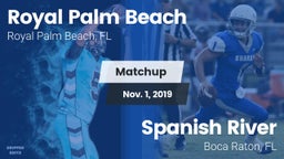 Matchup: Royal Palm Beach vs. Spanish River  2019