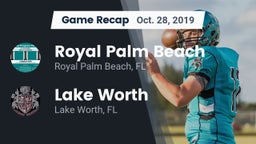Recap: Royal Palm Beach  vs. Lake Worth  2019