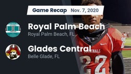 Recap: Royal Palm Beach  vs. Glades Central  2020