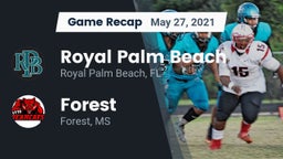 Recap: Royal Palm Beach  vs. Forest  2021