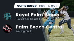 Recap: Royal Palm Beach  vs. Palm Beach Central  2021