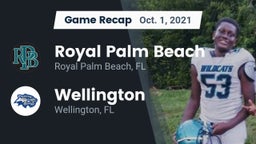 Recap: Royal Palm Beach  vs. Wellington  2021