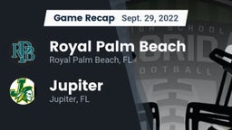 Recap: Royal Palm Beach  vs. Jupiter  2022