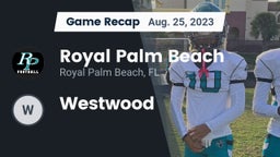 Recap: Royal Palm Beach  vs. Westwood 2023