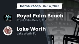 Recap: Royal Palm Beach  vs. Lake Worth  2023