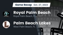 Recap: Royal Palm Beach  vs. Palm Beach Lakes  2023