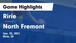 Ririe  vs North Fremont  Game Highlights - Jan. 23, 2021