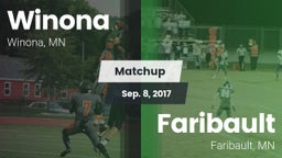 Matchup: Winona  vs. Faribault  2017