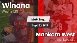 Matchup: Winona  vs. Mankato West  2017