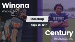 Matchup: Winona  vs. Century  2017