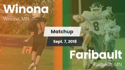 Matchup: Winona  vs. Faribault  2018