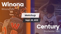 Matchup: Winona  vs. Century  2018