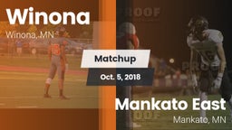 Matchup: Winona  vs. Mankato East  2018
