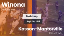 Matchup: Winona  vs. Kasson-Mantorville  2019