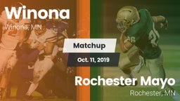 Matchup: Winona  vs. Rochester Mayo  2019