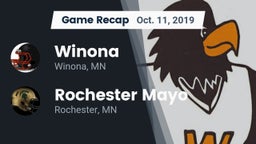Recap: Winona  vs. Rochester Mayo  2019