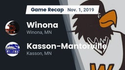 Recap: Winona  vs. Kasson-Mantorville  2019