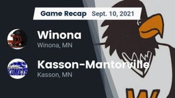 Recap: Winona  vs. Kasson-Mantorville  2021