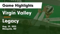 ****** Valley  vs Legacy  Game Highlights - Aug. 29, 2023