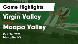 ****** Valley  vs Moapa Valley Game Highlights - Oct. 26, 2023