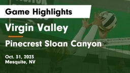 ****** Valley  vs Pinecrest Sloan Canyon Game Highlights - Oct. 31, 2023