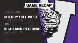 Recap: Cherry Hill West  vs. Highland Regional  2016