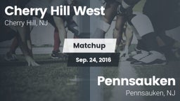 Matchup: Cherry Hill West vs. Pennsauken  2016