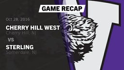 Recap: Cherry Hill West  vs. Sterling  2016