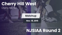 Matchup: Cherry Hill West vs. NJSIAA Round 2 2016