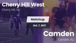 Matchup: Cherry Hill West vs. Camden  2017