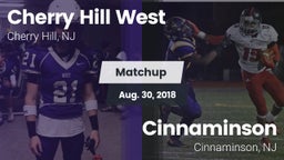 Matchup: Cherry Hill West vs. Cinnaminson  2018