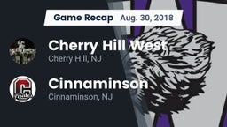 Recap: Cherry Hill West  vs. Cinnaminson  2018