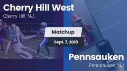 Matchup: Cherry Hill West vs. Pennsauken  2018