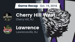Recap: Cherry Hill West  vs. Lawrence  2018