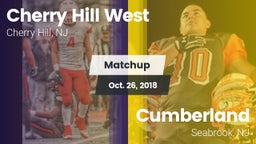 Matchup: Cherry Hill West vs. Cumberland  2018