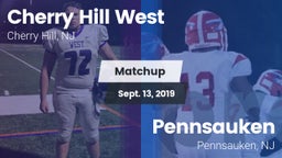Matchup: Cherry Hill West vs. Pennsauken  2019