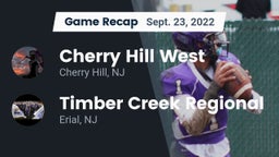 Recap: Cherry Hill West  vs. Timber Creek Regional  2022