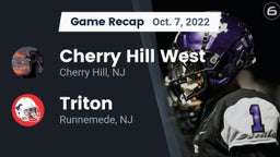 Recap: Cherry Hill West  vs. Triton  2022