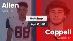 Matchup: Allen  vs. Coppell  2019