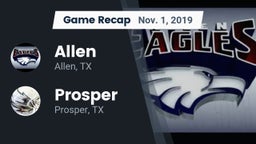 Recap: Allen  vs. Prosper  2019