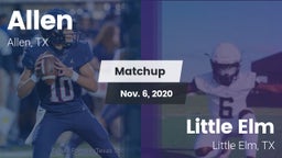 Matchup: Allen  vs. Little Elm  2020