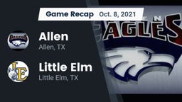 Recap: Allen  vs. Little Elm  2021